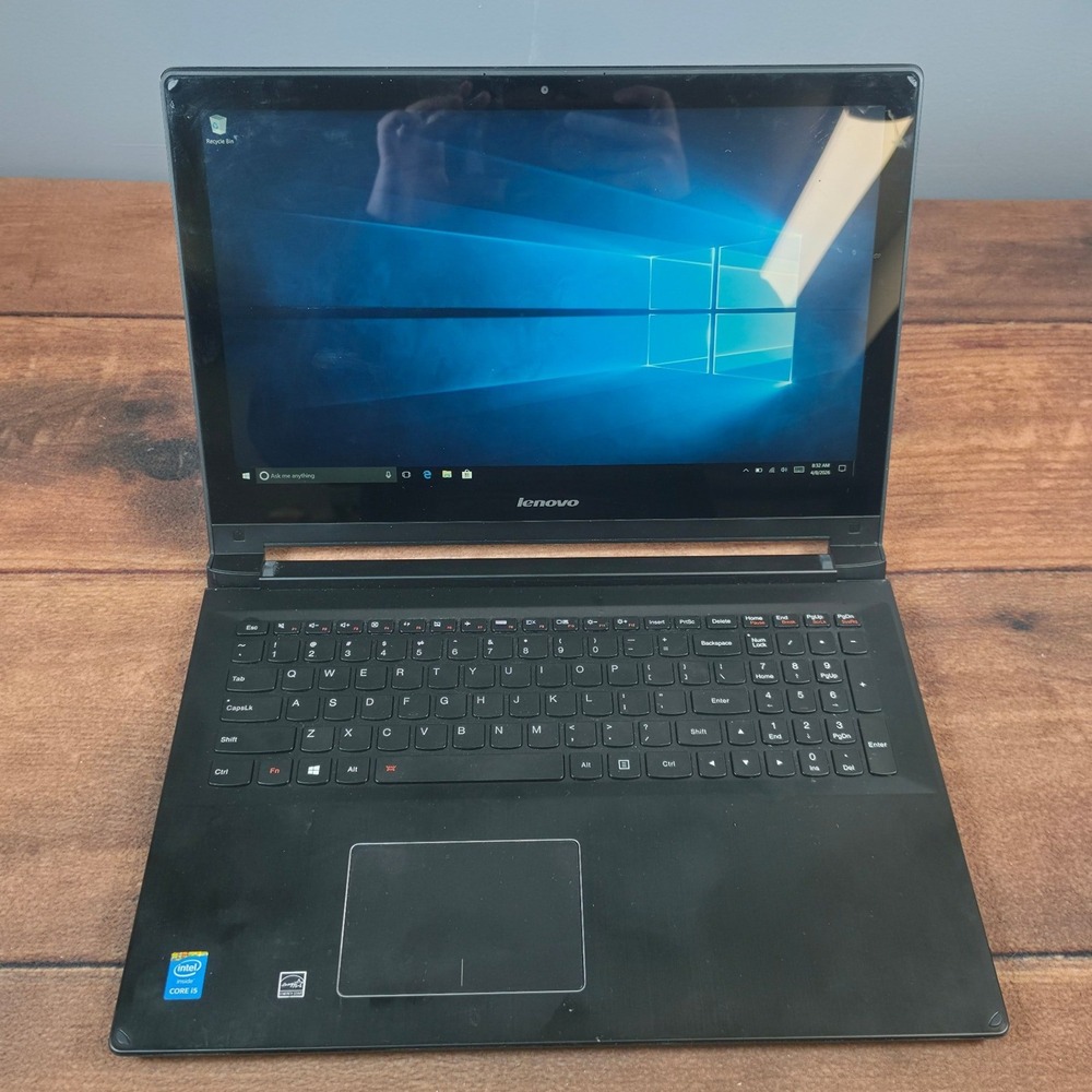 Lenovo Edge 15 Laptop 15.6" Black i5-4210U 6GB RAM Win10 80H1 Tested